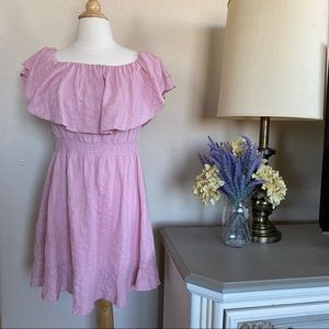 Love J casual ruffle dress